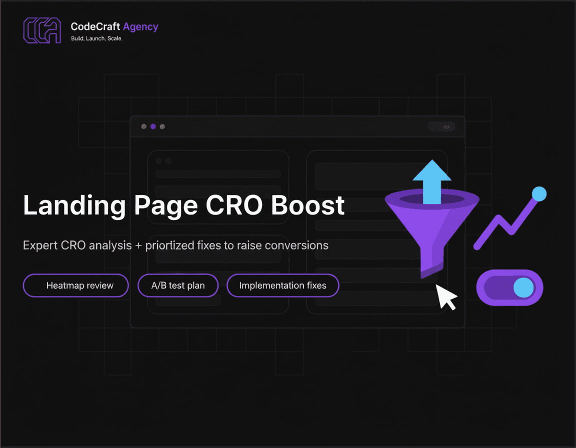 Landing Page CRO Boost