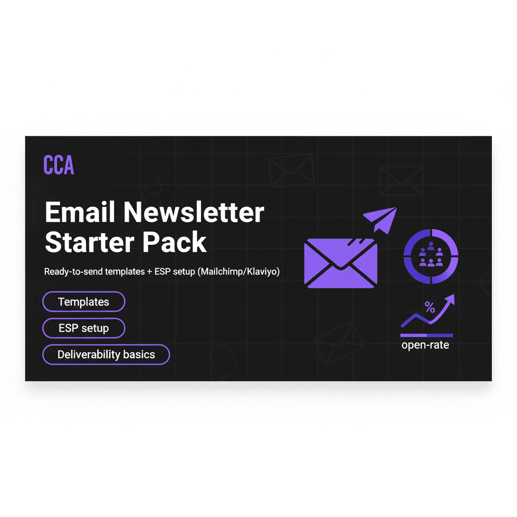 Email Newsletter Starter Pack